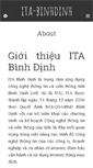 Mobile Screenshot of ita-binhdinh.com.vn